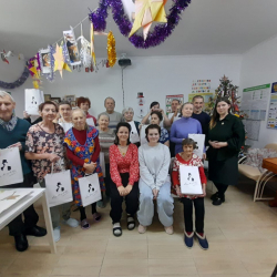 Поздравление от волонтеров  - Пансионат для пожилых и инвалидов, Екатеринбург