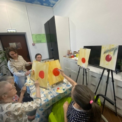 И снова мы рисуем.... - Пансионат для пожилых и инвалидов, Екатеринбург